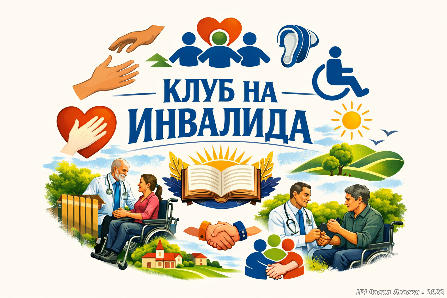 Клуб на инвалида